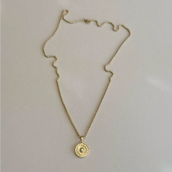 Moon Pendant Necklace M1222 - Picture 2 of 4